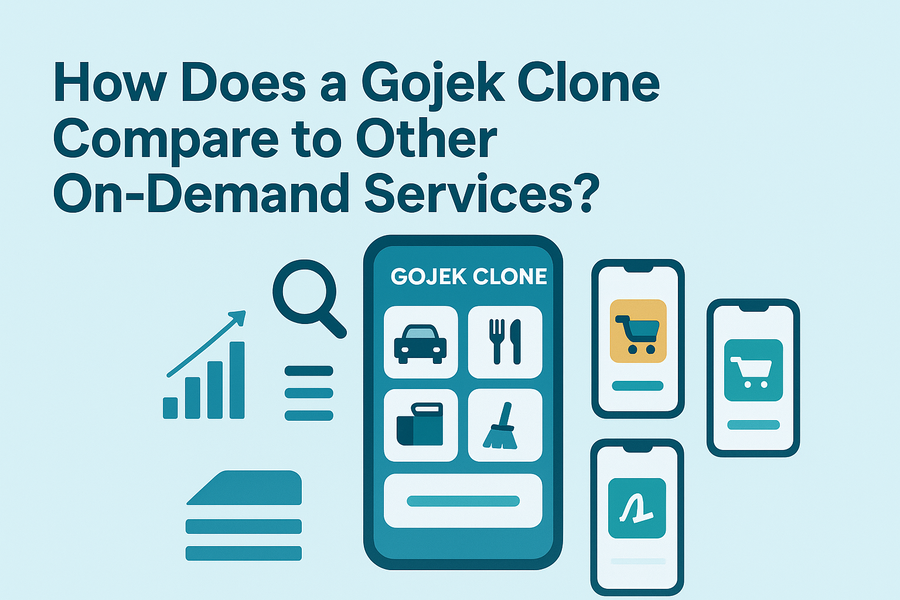 How Does a Gojek Clone Compare to Other On-Demand Services?